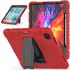 King Kong Series Shockproof 3 Layers Full Body Protection Cover with Magnetic Pencil Holder for iPad Pro 12.9 (2022) / (2021) / (2020) / (2018)