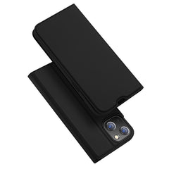 DUX DUCIS Skin Pro Series Folio Flip Card Holder Design Leather Cover Case with Stand for iPhone 13 6.1 inc - TechGearPal