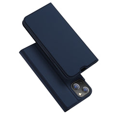 DUX DUCIS Skin Pro Series Folio Flip Card Holder Design Leather Cover Case with Stand for iPhone 13 6.1 inc - TechGearPal
