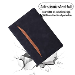 Business Style Wallet Stand Leather Tablet Cover with Front Pocket for iPad Air 13 (2025) / (2024) / Pro 12.9 (2022) / (2021) / (2020)