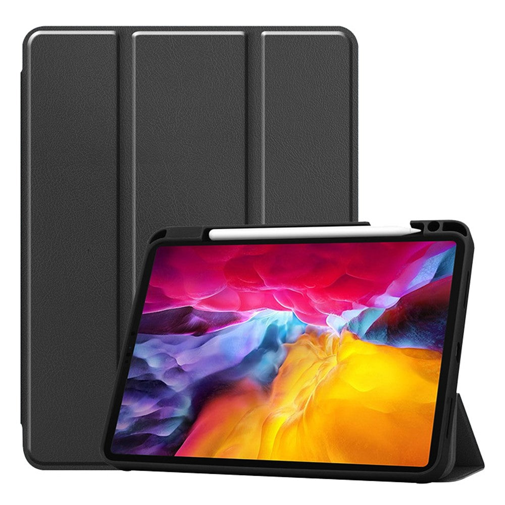 ENKAY HAT PRINCE Tri-fold Stand Auto Wake / Sleep PU Leather Tablet Case with Pen Slot for iPad Pro 11 (2022) /  (2021) / (2020)