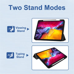 ENKAY HAT PRINCE Tri-fold Stand Auto Wake / Sleep PU Leather Tablet Case with Pen Slot for iPad Pro 11 (2022) /  (2021) / (2020)
