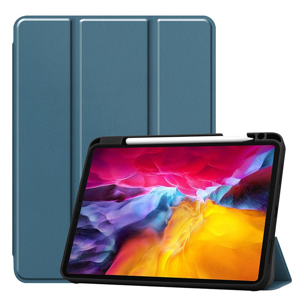 ENKAY HAT PRINCE Tri-fold Stand Auto Wake / Sleep PU Leather Tablet Case with Pen Slot for iPad Pro 11 (2022) /  (2021) / (2020)
