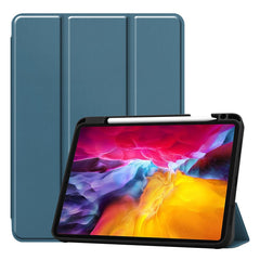 ENKAY HAT PRINCE Tri-fold Stand Auto Wake / Sleep PU Leather Tablet Case with Pen Slot for iPad Pro 11 (2022) /  (2021) / (2020)