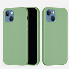 For iPhone 13 mini Liquid Silicone Phone Protective Case Back Shell - TechGearPal