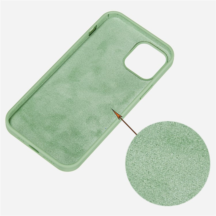 For iPhone 13 mini Liquid Silicone Phone Protective Case Back Shell - TechGearPal