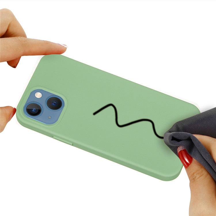 For iPhone 13 mini Liquid Silicone Phone Protective Case Back Shell - TechGearPal