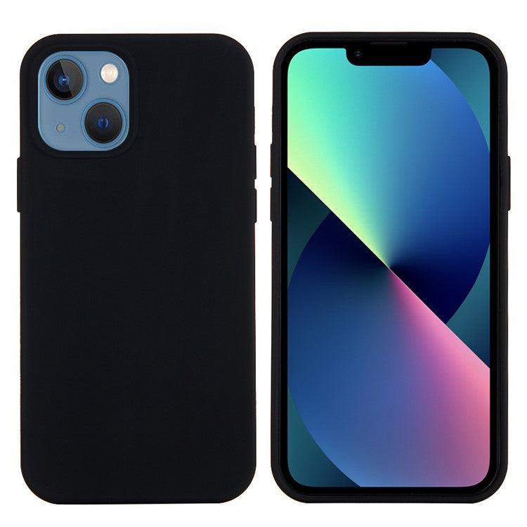 For iPhone 13 mini Liquid Silicone Phone Protective Case Back Shell - TechGearPal