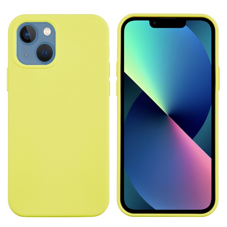 For iPhone 13 mini Liquid Silicone Phone Protective Case Back Shell - TechGearPal