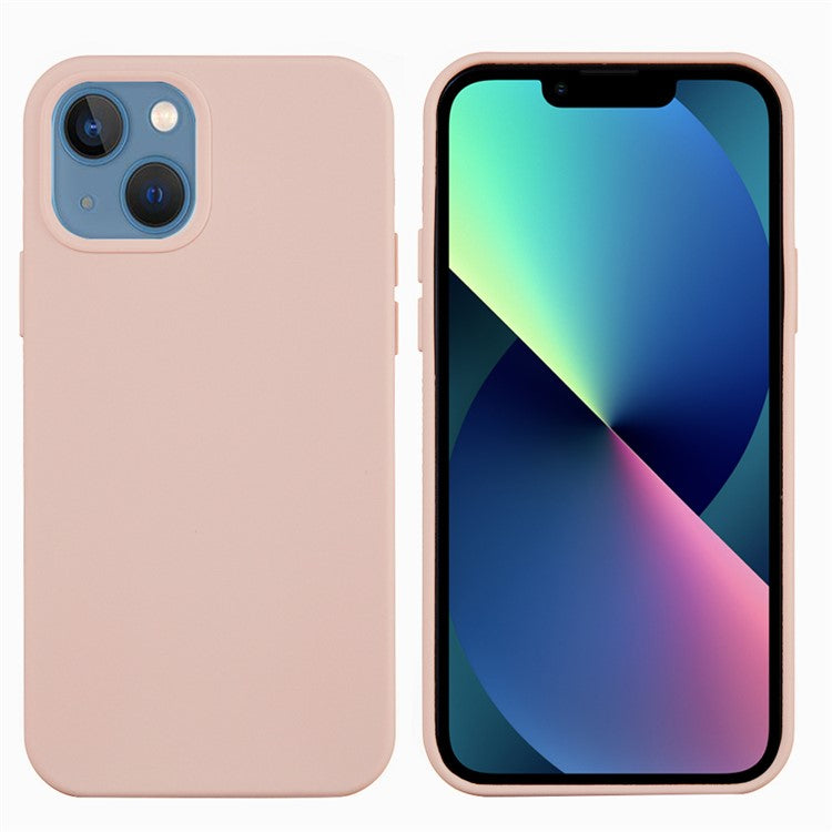 For iPhone 13 mini Liquid Silicone Phone Protective Case Back Shell - TechGearPal