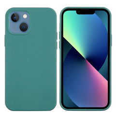 For iPhone 13 mini Liquid Silicone Phone Protective Case Back Shell - TechGearPal