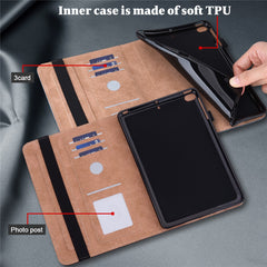 Leather Tablet Stand Cover with Auto Wake/Sleep Function and Card Holder for iPad Pro 12.9-inch (2021)