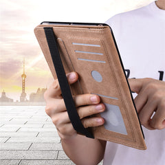Leather Tablet Stand Cover with Auto Wake/Sleep Function and Card Holder for iPad Pro 12.9-inch (2021)