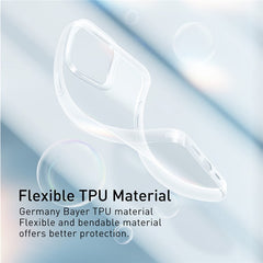 BASEUS Simple Series Soft TPU Phone Case for iPhone 13 Pro Max 6.7 inch Cell Phone Protective Cover Shell - TechGearPal