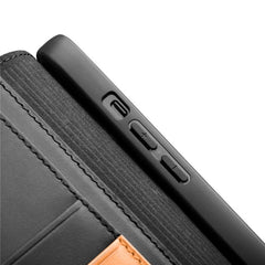 QIALINO Top Layer Cowhide Leather Full Protection Stand Wallet Design Phone Cover Protector for iPhone 13 mini 5.4 inch - TechGearPal