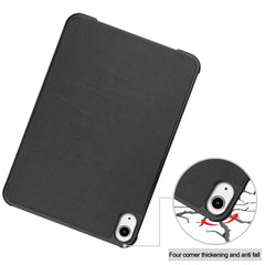 Tri-Fold Stand PU Leather Smart Tablet Protective Cover Tablet Case for iPad mini (2024) / mini (2021)