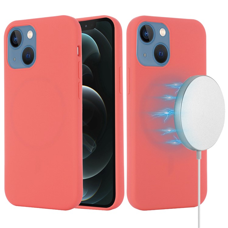 For iPhone 13 Cover Compatible with MagSafe Liquid Silicone Phone Cas - TechGearPal