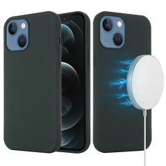 For iPhone 13 Cover Compatible with MagSafe Liquid Silicone Phone Cas - TechGearPal