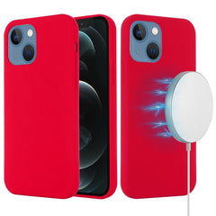 For iPhone 13 Cover Compatible with MagSafe Liquid Silicone Phone Cas - TechGearPal