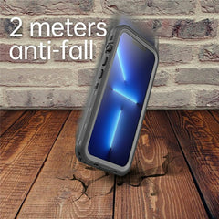 REDPEPPER Dot+ Series IP68 Waterproof IP6X Dustproof Drop-Proof Transparent Back Phone Case for iPhone 13 6.1 inc - TechGearPal