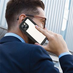 REDPEPPER Dot+ Series Transparent Back IP68 Waterproof IP6X Dustproof PC+TPU+PET Phone Case for iPhone 13 mini 5.4 inc - TechGearPal