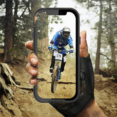 REDPEPPER Dot+ Series Transparent Back IP68 Waterproof IP6X Dustproof PC+TPU+PET Phone Case for iPhone 13 mini 5.4 inc - TechGearPal