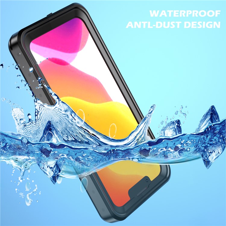 REDPEPPER PRO Series For iPhone 13 mini Drop-Proof IP68 Waterproof Cover Transparent Back Phone Case - TechGearPal