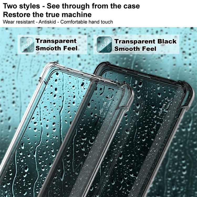 IMAK Four-Corner Airbag Armor Shockproof Anti-Scratch Soft TPU Phone Case with Screen Protector for iPhone 13 mini 5.4 inch - TechGearPal