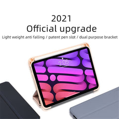 MUTURAL Lightweight PC+TPU Tablet Cover Portable Protective Case with Pencil Holder for iPad mini (2024) / mini (2021)