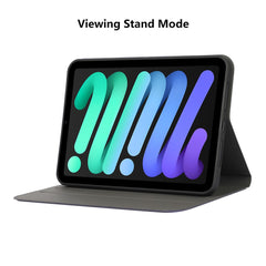ENKAY HAT PRINCE Anti-Drop Auto Wake / Sleep Function Premium Elastic PU Leather Tablet Case with Stand for iPad mini (2024) / mini (2021)