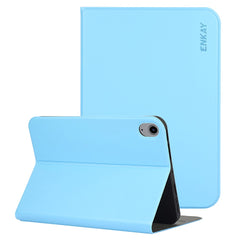 ENKAY HAT PRINCE Anti-Drop Auto Wake / Sleep Function Premium Elastic PU Leather Tablet Case with Stand for iPad mini (2024) / mini (2021)