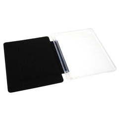 TOTU AA-166 Tri-fold Stand Auto Wake/Sleep Pencil Holder Flip Clear Back Design PU Leather + TPU Case for iPad 10.2 (2019)/(2020)/(2021)