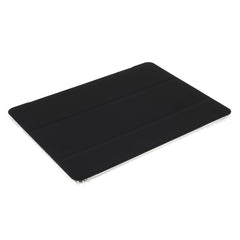 TOTU AA-166 Tri-fold Stand Auto Wake/Sleep Pencil Holder Flip Clear Back Design PU Leather + TPU Case for iPad 10.2 (2019)/(2020)/(2021)