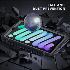 SHELLBOX For iPad mini (2024) / (2021) 2m Drop-Resistant IP68 Waterproof Case Protective Shell with Kickstand