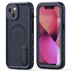 REDPEPPER IP68 Waterproof Anti-Scratch Protective Case with Kickstand and Lanyard for iPhone 13 6.1 inch Compatible with Magsafe Magnetic Chargin - TechGearPal