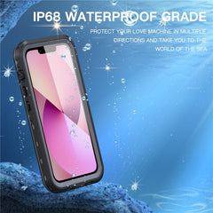 REDPEPPER IP68 Waterproof Anti-Scratch Protective Case with Kickstand and Lanyard for iPhone 13 6.1 inch Compatible with Magsafe Magnetic Chargin - TechGearPal