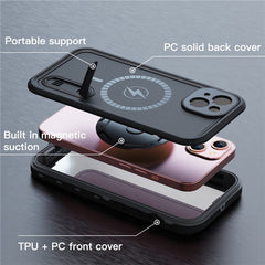 REDPEPPER IP68 Waterproof Anti-Scratch Protective Case with Kickstand and Lanyard for iPhone 13 6.1 inch Compatible with Magsafe Magnetic Chargin - TechGearPal
