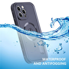 REDPEPPER Kickstand PC+TPU Shockproof IP68 Waterproof Case with Lanyard for iPhone 13 Pro Max 6.7 inch Compatible with Magsafe Magnetic Chargin - TechGearPal