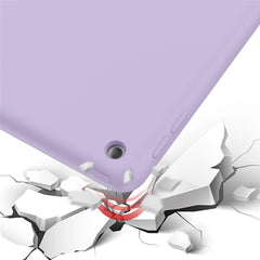 MUTURAL Liquid Silicone + PC Anti-drop Protective Tablet Case Cover for iPad 10.2 (2020)/(2019)
