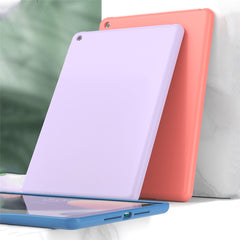 MUTURAL Liquid Silicone + PC Anti-drop Protective Tablet Case Cover for iPad 10.2 (2020)/(2019)