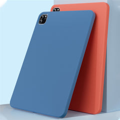 MUTURAL Solid Color Shockproof Microfiber Lining Liquid Silicone+PC Protective Tablet Case Cover for iPad Pro 11 (2022) / (2021) / (2020)