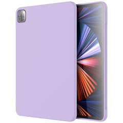 MUTURAL Solid Color Shockproof Microfiber Lining Liquid Silicone+PC Protective Tablet Case Cover for iPad Pro 11 (2022) / (2021) / (2020)