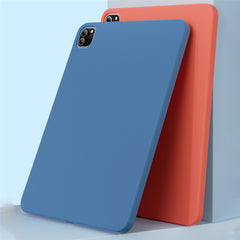 MUTURAL Microfiber Lining Liquid Silicone+PC Protective Tablet Case Cover for iPad Pro 12.9 (2022) / (2021) / (2020) / (2021) / (2022)