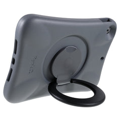 Étui PEPKOO pour tablette iPad 10.2 (2021) avec support rotatif à 360 degrés et cadre renforcé en EVA 