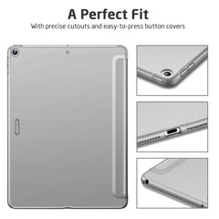 ESR Rebound Series for iPad 10.2 (2021)/(2020)/(2019) Tablet Case, Auto Wake/Sleep Folio Trifold Stand PU Leather TPU Back Shockproof Cover