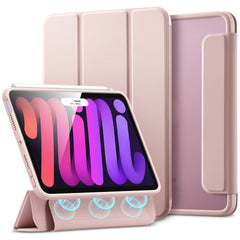 ESR Rebound Hybrid Series for iPad mini (2024) / mini (2021) Tri-Fold Stand Anti-Fall PU Leather+PC+TPU Detachable Magnetic Cover Case