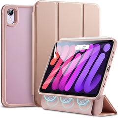 ESR Rebound Hybrid Series for iPad mini (2024) / mini (2021) Tri-Fold Stand Anti-Fall PU Leather+PC+TPU Detachable Magnetic Cover Case