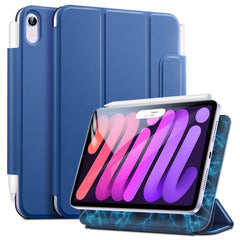 ESR Rebound Series for iPad mini (2024) / mini (2021) Tri-Fold Stand Double-Sided Magnet PU Leather Cover Case with Magnetic Clasp