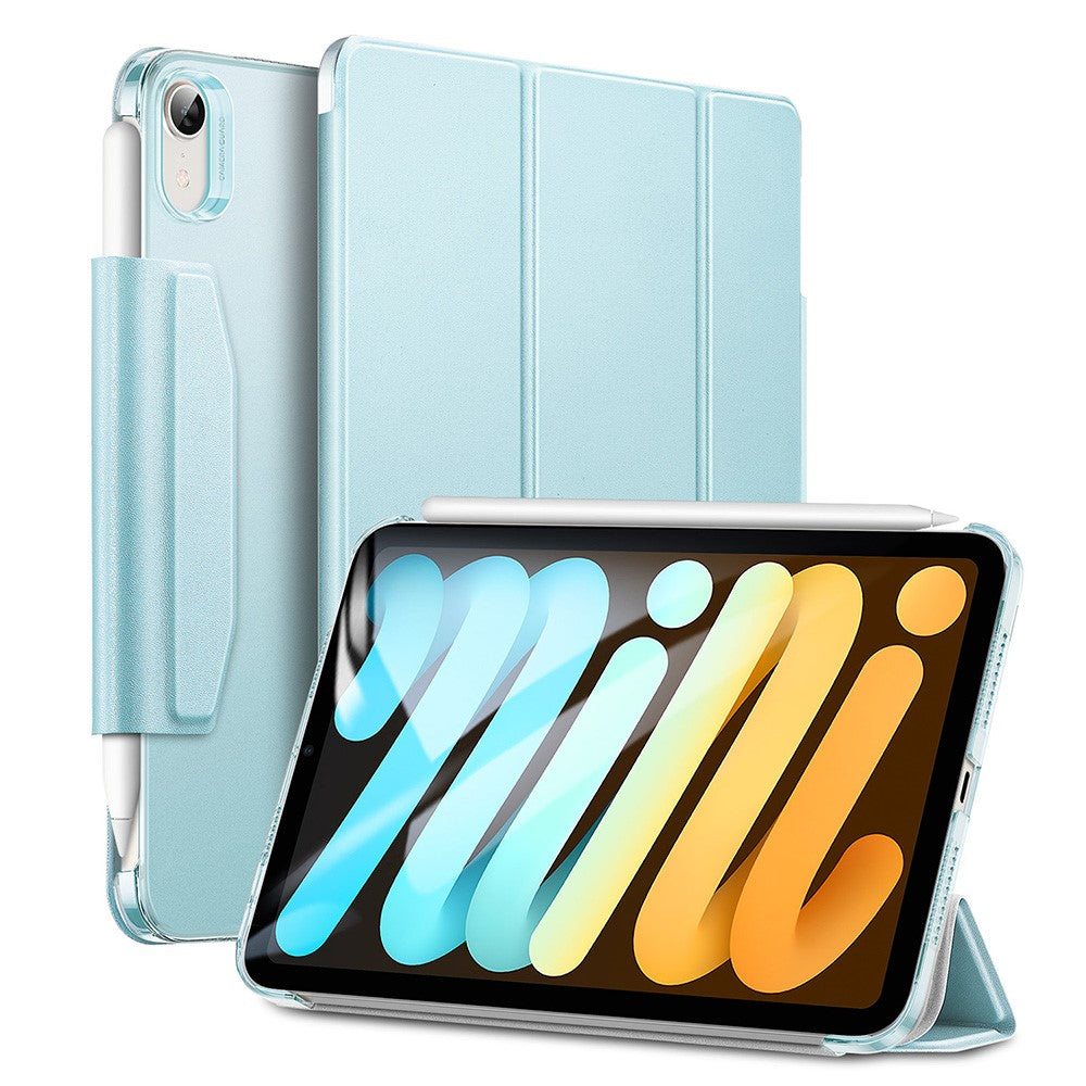 ESR Trifold Stand Smart Case for iPad mini (2024) / mini (2021), PU Leather+Hard PC Back Cover with Pen Holder