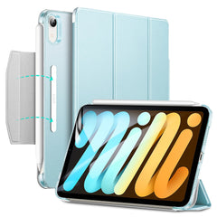 ESR Trifold Stand Smart Case for iPad mini (2024) / mini (2021), PU Leather+Hard PC Back Cover with Pen Holder